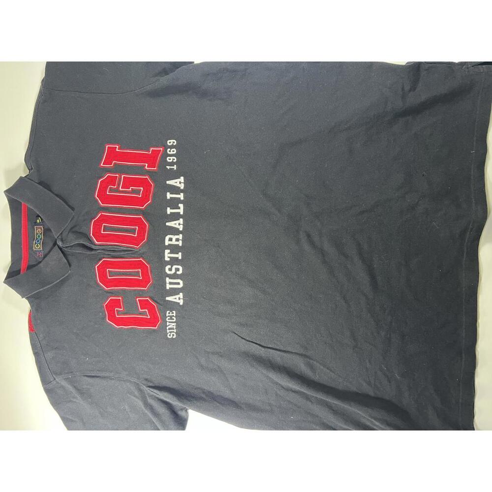Coogi Australia 1969 Men's Black Polo Shirt